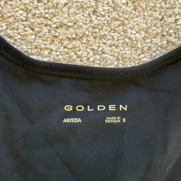 Aritzia golden tank - Picture 2 of 3